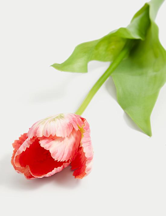 Set of 3 Artificial Real Touch Tulip Stems