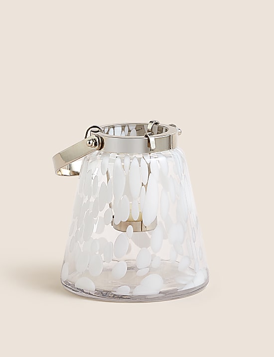 Confetti Glass Lantern