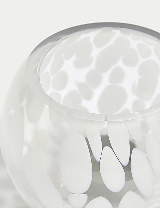 Confetti Glass Tealight Holder