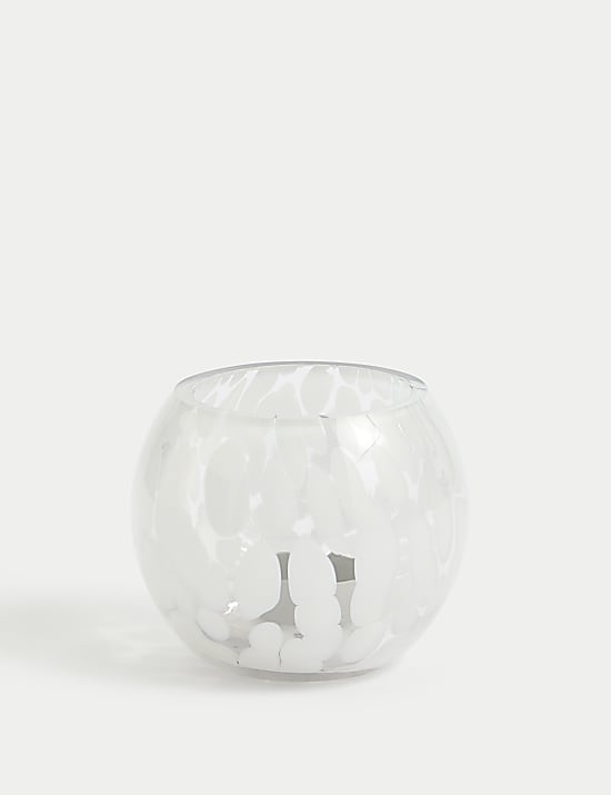Confetti Glass Tealight Holder