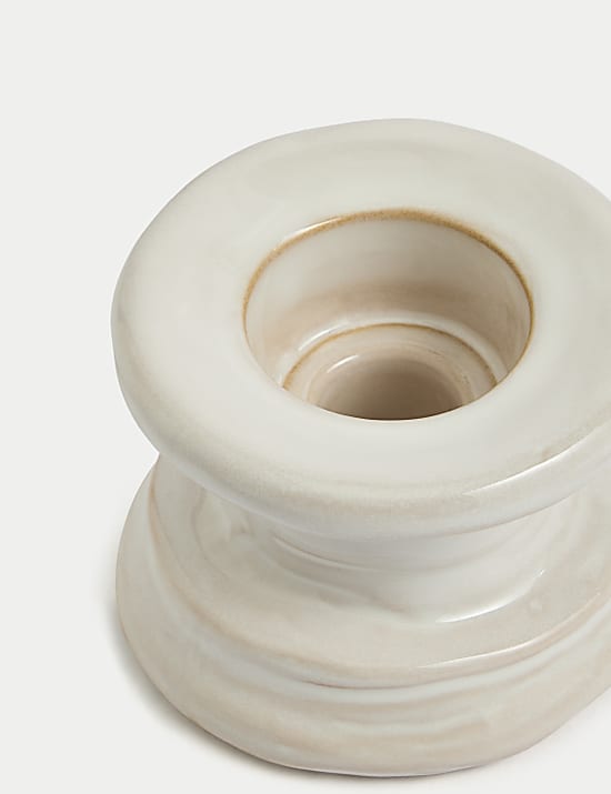 Ceramic Dinner Candle & Tealight Holder