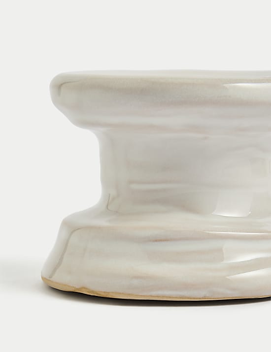 Ceramic Dinner Candle & Tealight Holder