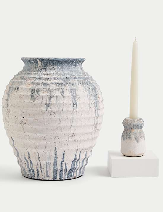 Concrete Dinner Candle Holder