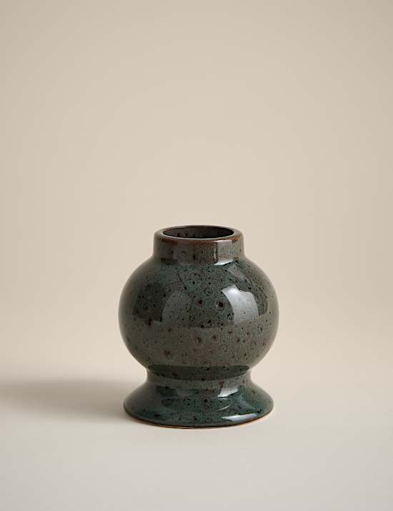 Spot Reactive Glaze Ceramic Candle Holder