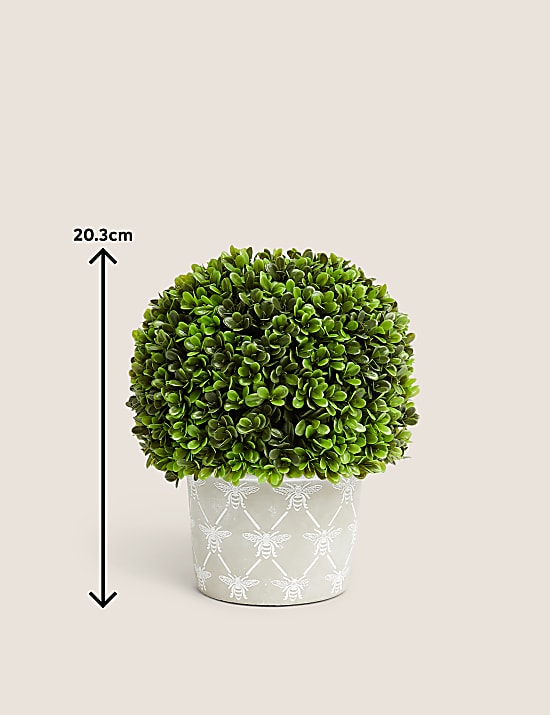 Artificial Topiary Ball in Pot