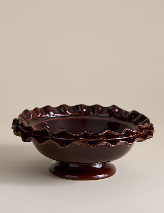 Frill Footed Ceramic Centrepiece