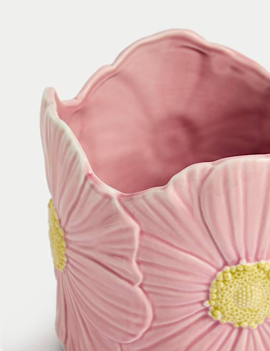 Daisy Ceramic Planter