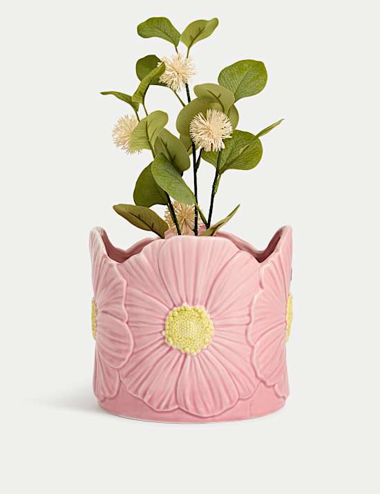 Daisy Ceramic Planter