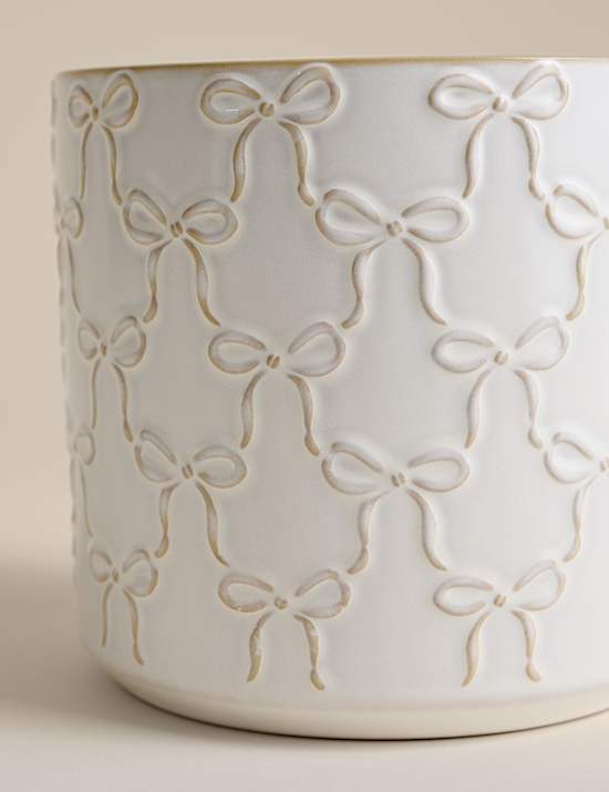 Bow Ceramic Planter