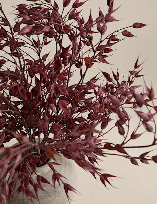 Artificial Ruscus Arrangement in Resin Pot