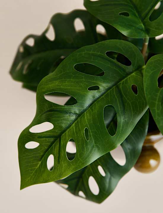 Künstliche Käsepflanze im Bobble-Topf