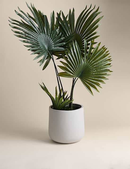 Artificial Floor Standing Fern House Plant