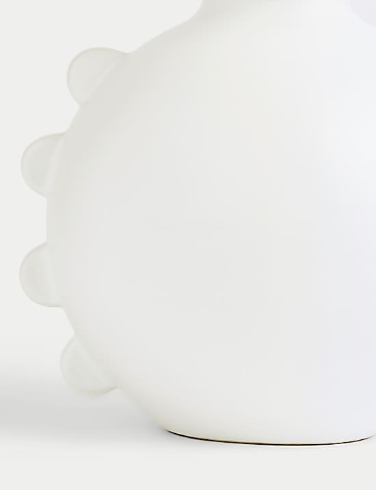 Large Scallop Edge Vase