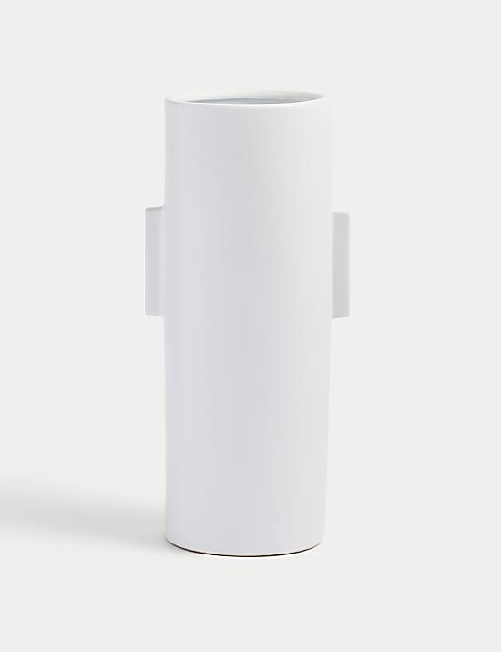 Block Handle Vase