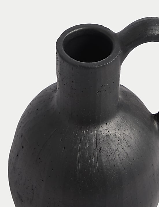 Large Textured Ceramic Jug