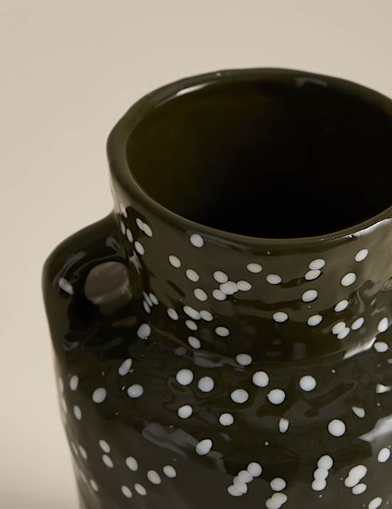 Medium Splatter Ceramic Vase