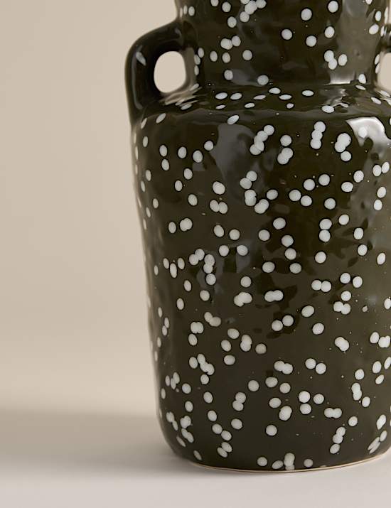 Medium Splatter Ceramic Vase