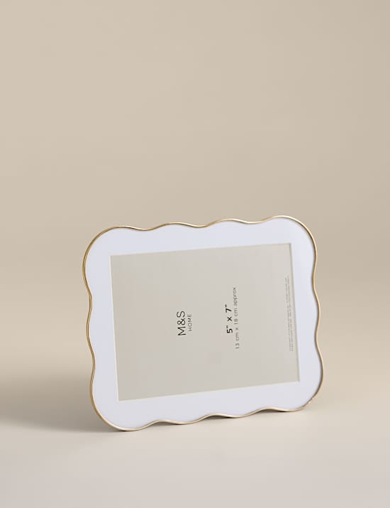 Metal Wiggle Photo Frame 5x7 inch