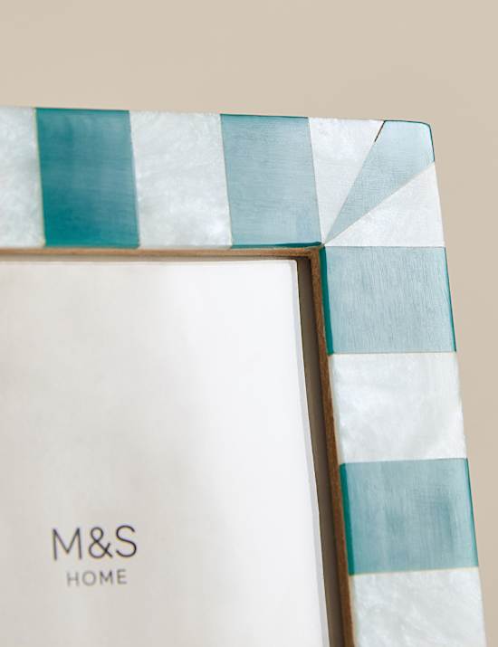 Checked Photo Frame 4x6 inch