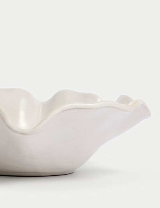 Ceramic Handkerchief Decorative Centerpiece