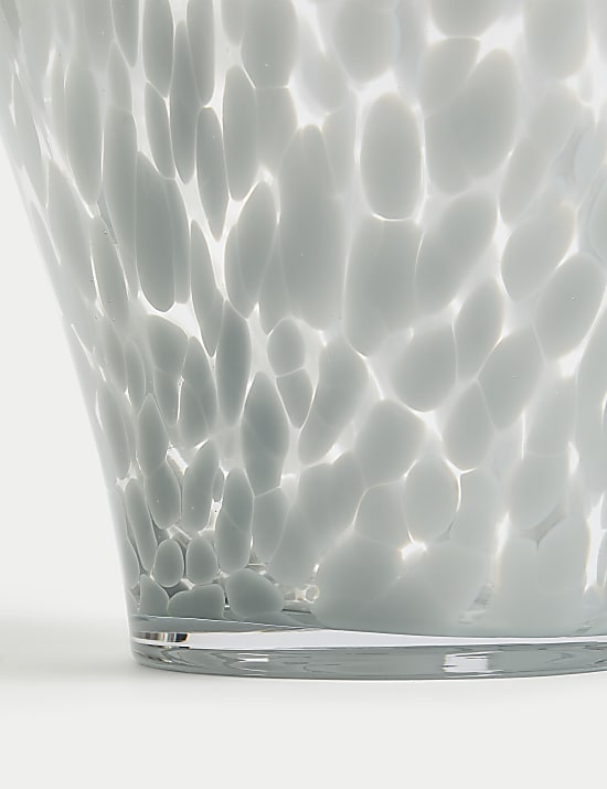 Confetti Glass Bulb Vase