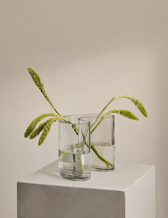 Small Bracket Glass Vase