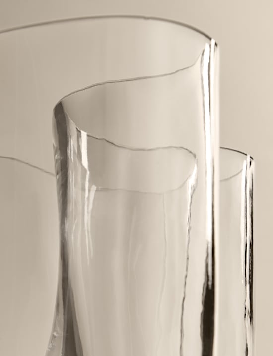 Small Bracket Glass Vase