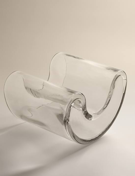 Small Bracket Glass Vase