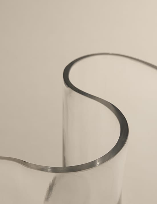 Small Bracket Glass Vase