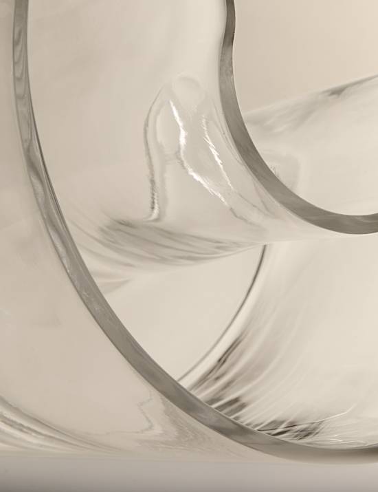 Small Bracket Glass Vase