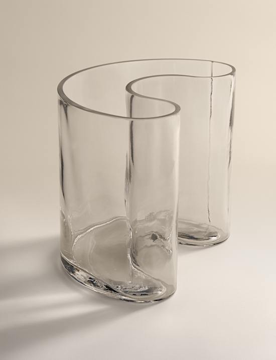 Small Bracket Glass Vase