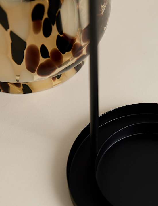 Animal Confetti Glass Lantern