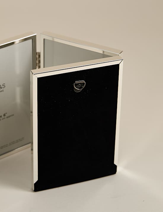 Metal Triple Photo Frame 4x6 inch