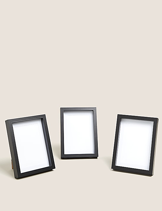 Set of 3 Photo Frames 4x6 inch
