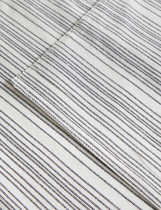 Set of 2 Cotton Striped Placemats