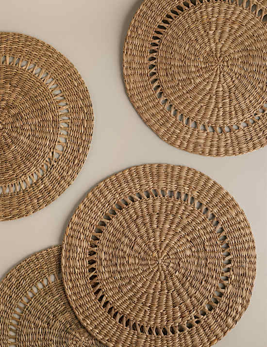 Set of 4 Seagrass Placemats