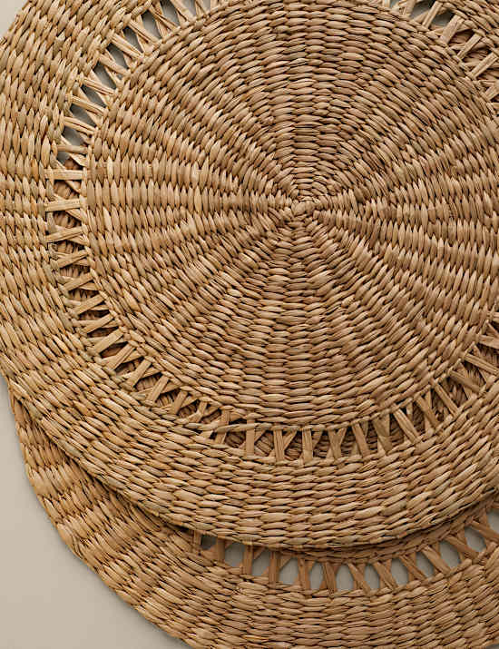 Set of 4 Seagrass Placemats