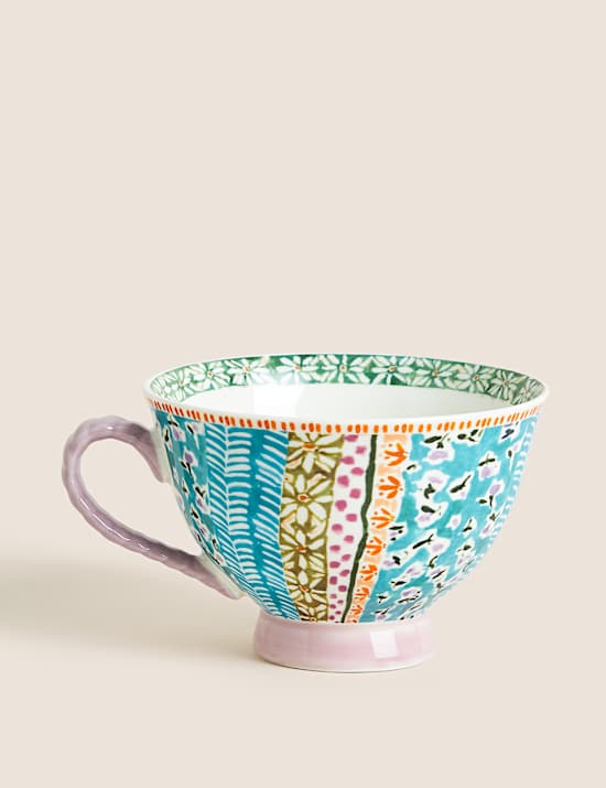 Taza con base Pansy
