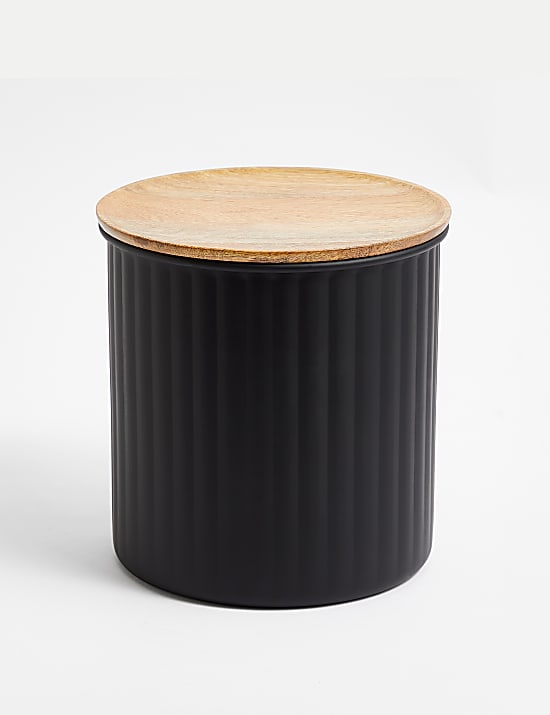 Ribbed Biscuit Tin