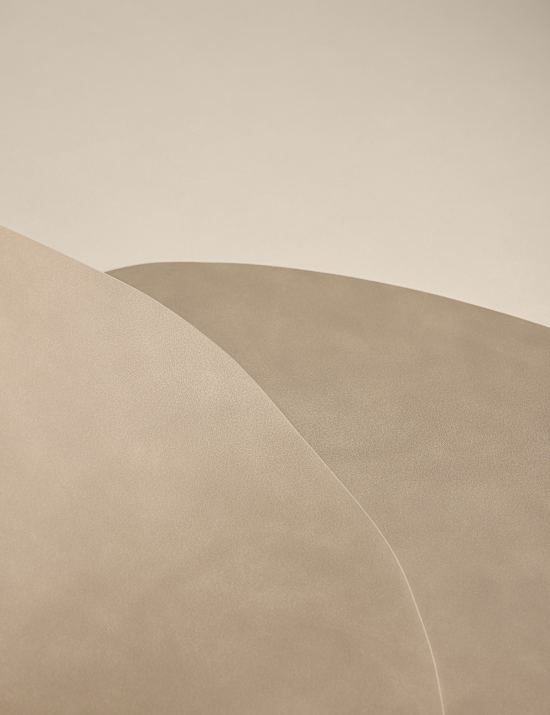 Set of 4 Faux Leather Placemats