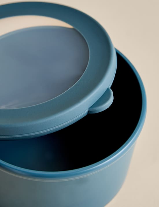 Round Plastic Storage Container
