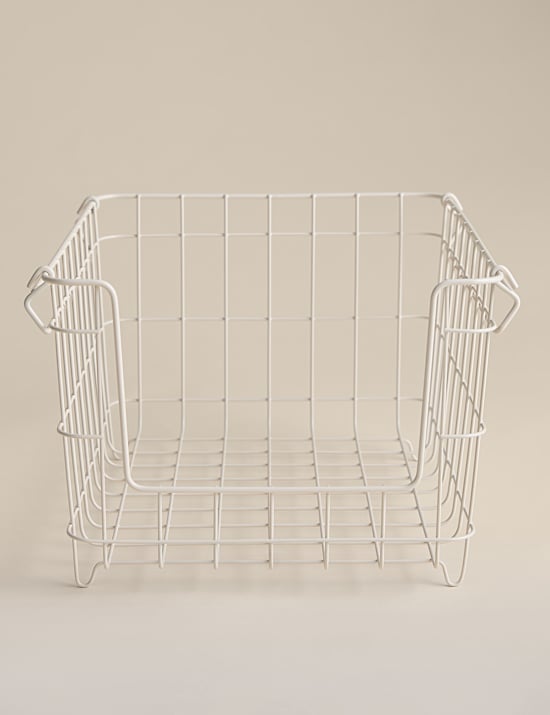 Large Stackable Wire Storage Basket