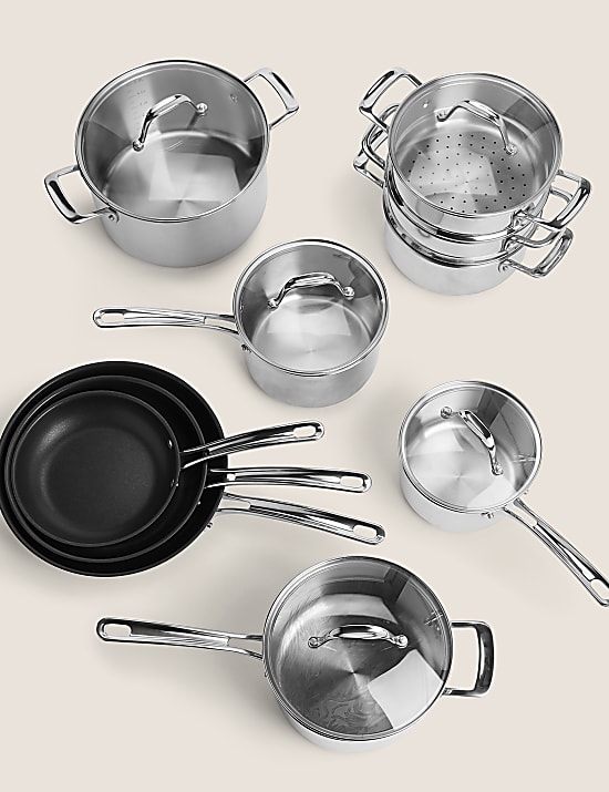 Stainless Steel 20cm Small Non-Stick Frying Pan