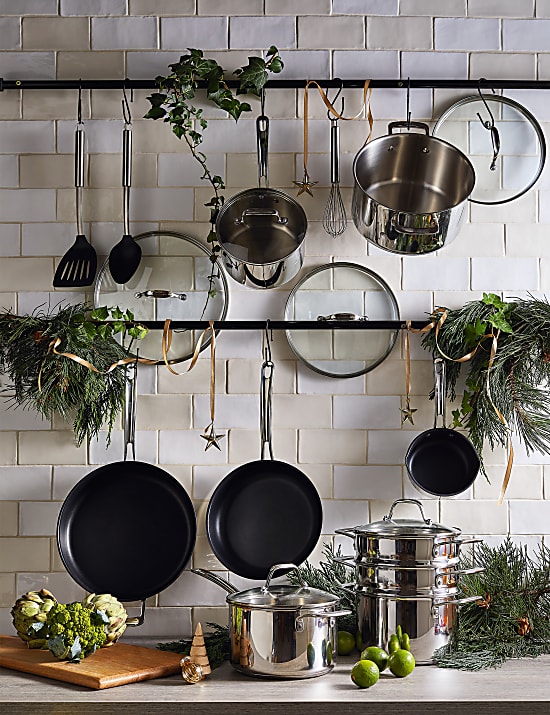 Stainless Steel 24cm Medium Stock Pot