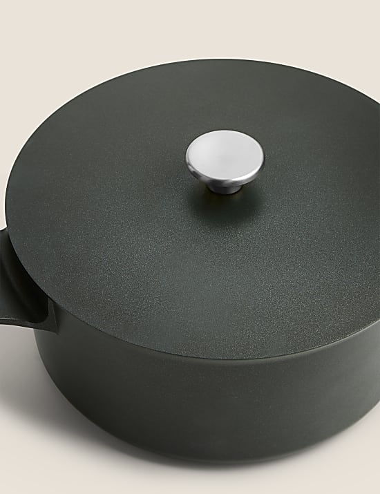 Gegoten aluminium stoofpan van 7 liter