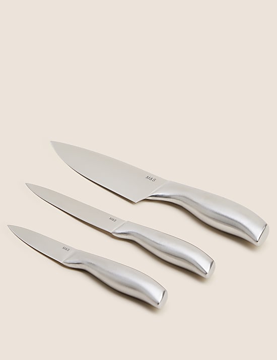 Set of 3 Stainless Steel Knives