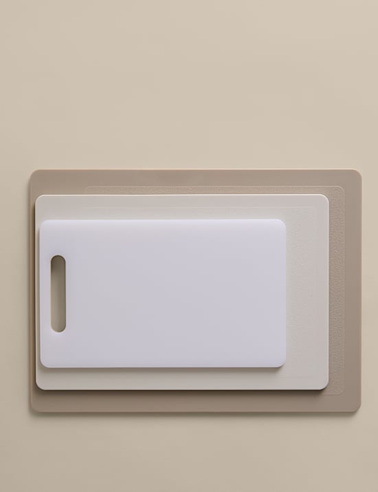 Set of 3 Plastic Chopping Boards