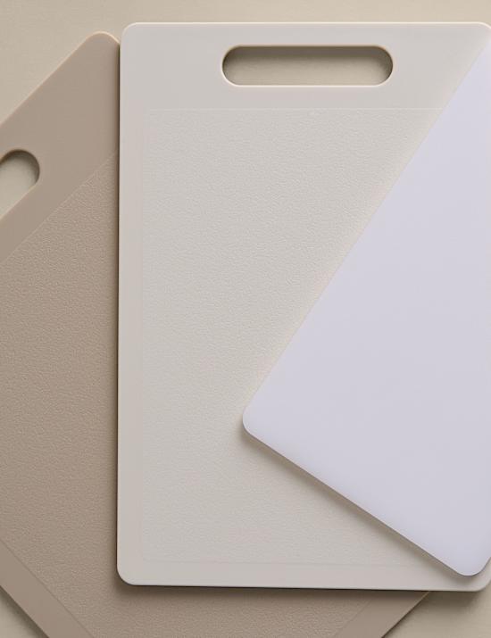 Set of 3 Plastic Chopping Boards