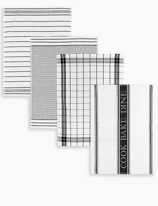 Set berisi 4 Serbet Aneka Desain