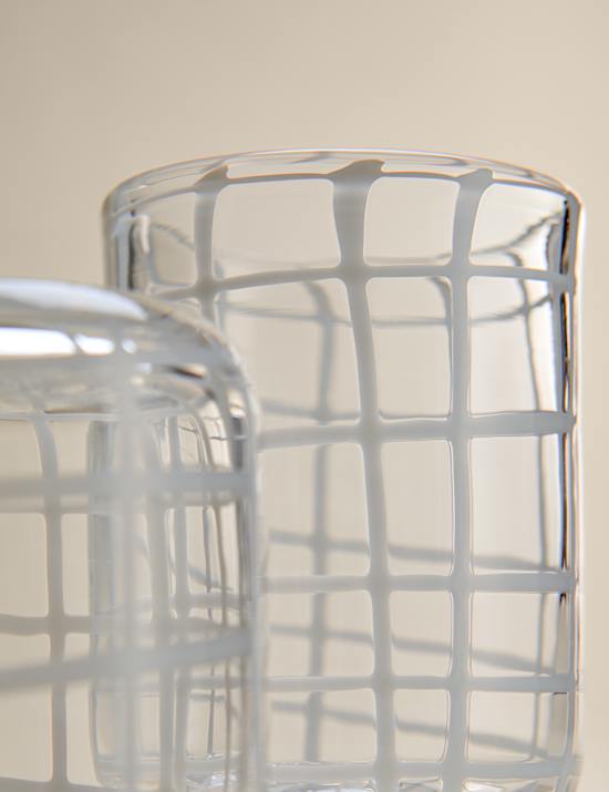 Set of 2 Linear Tumblers